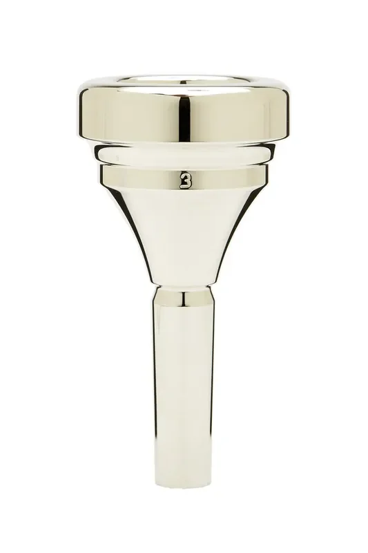 Denis Wick Classic Tuba Mouthpiece; Silver Plated; 3
