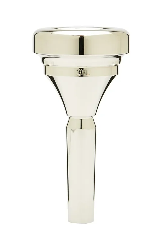 Denis Wick Classic Tuba Mouthpiece; Silver Plated; 3XL