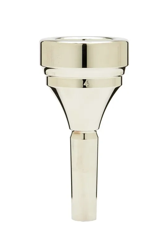 Denis Wick Classic Tuba Mouthpiece; Silver Plated; 4