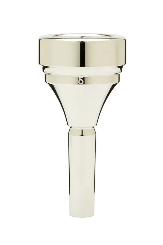 Denis Wick Classic Tuba Mouthpiece; Silver Plated; 5