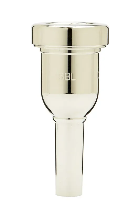 Denis Wick HeavyTop Trombone Mouthpiece; Silver Plated; 6BL