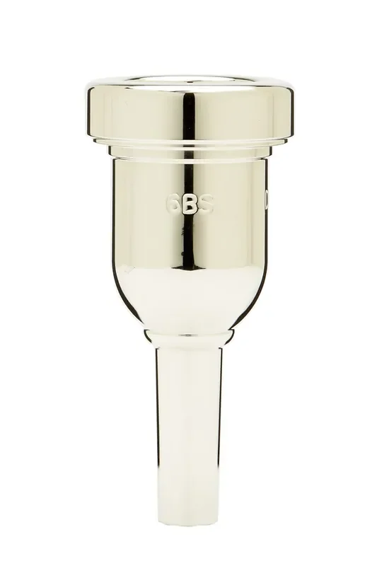 Denis Wick HeavyTop Trombone Mouthpiece; Silver Plated; 6BS