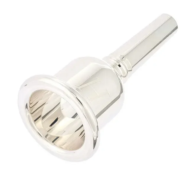 Denis Wick Heritage Tuba Mouthpiece; Silver Plated; 3CC