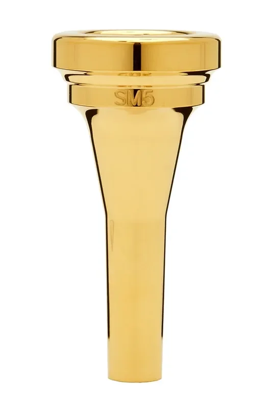 Denis Wick Steven Mead Euphonium Mouthpiece; Gold Plated; SM5