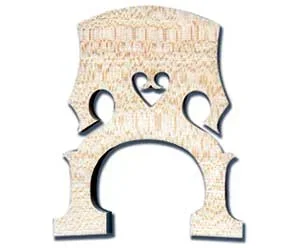 Despiau Medium Arch Low Heart French Cello Bridge
