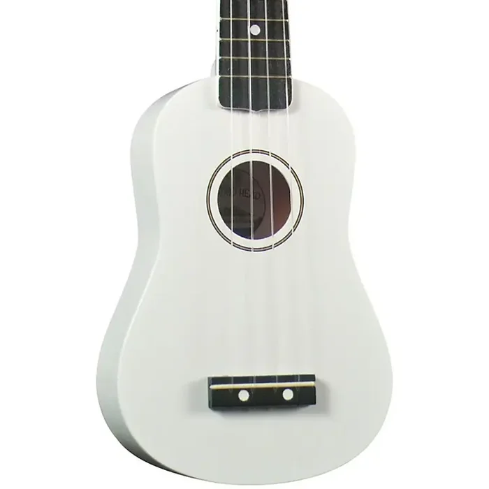 Diamond Head DU-10 Soprano Ukulele White Black Fingerboard Guitar Center