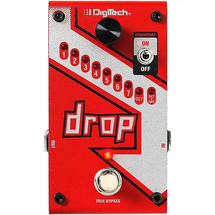 DigiTech Drop Polyphonic Drop Tune Pitch Shifter Guitar Effects Pedal Guitar Center