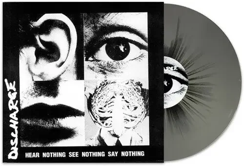 Discharge Hear Nothing, See Nothing, Say Nothing (Grey / Black Splatter Vinyl)