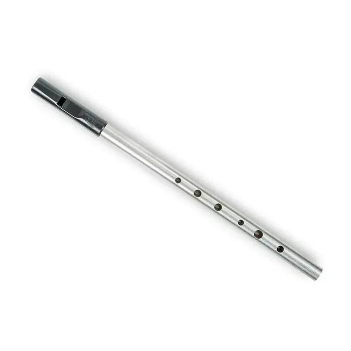 Dixon Tunable Soprano D Whistle, Traditional Model, Nickel Body