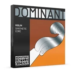 Dominant 4/4 Scale Violin String Set, Steel E, Ball End