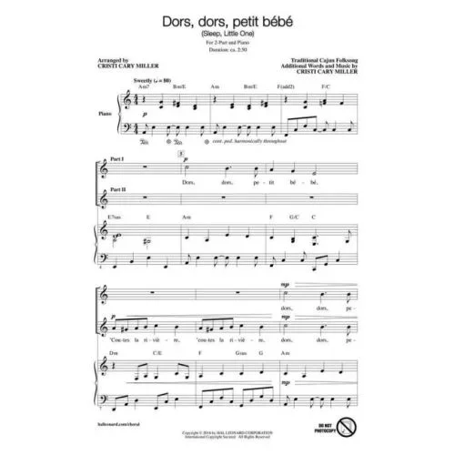 Dors, Dors, Petit Bebe (sleep, Little One)