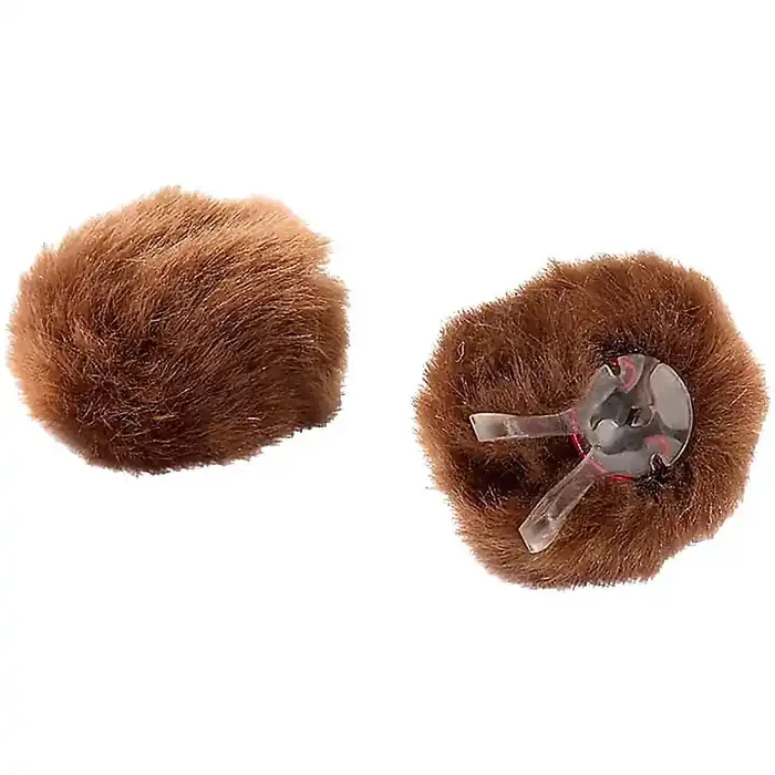 DPA Microphones AIR1 Fur Windscreen, Large Brown Guitar Center