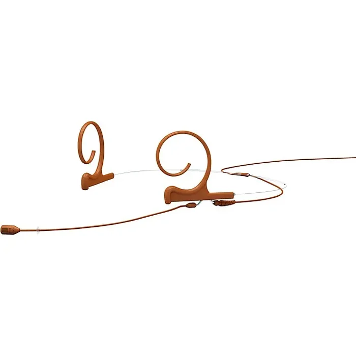 DPA Microphones d fine FID88 Directional Headset Microphone—Dual Ear, 120mm Boom, Microdot Connector, Brown Guitar Center