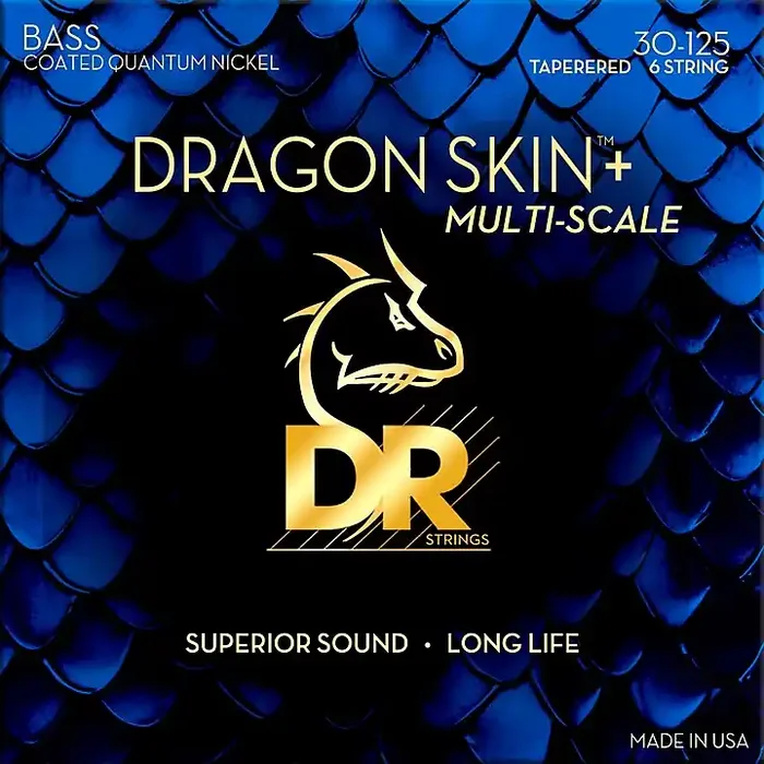 DR Strings Dragon Skin+ Coated Accurate Core Technology 6-String Multi-Scale Quantum Nickel Bass Strings 30 – 125 Guitar Center
