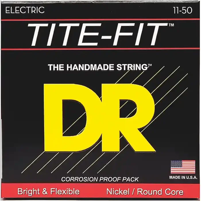 DR Strings Tite-Fit EH-11 Extra Heavy Nickel Plated Electric Guitar Strings Guitar Center