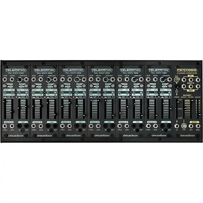 Dreadbox Telepathy 6-Voice Analog Synthesizer Module System Guitar Center