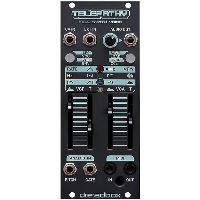 Dreadbox Telepathy Full-Voice Analog Synthesizer Eurorack Module Guitar Center