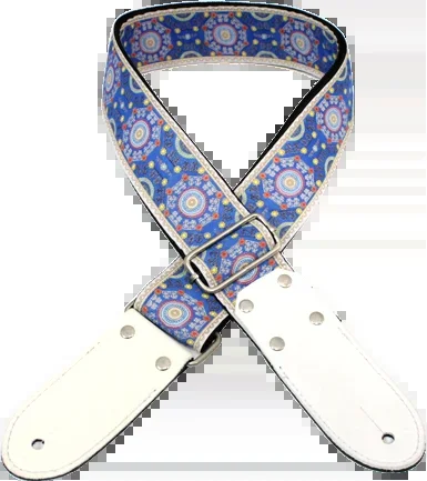 DSL Jacquard JAC20-SAL-BLUE Blue/White Weave Strap (JAC20-SAL-BLUE)