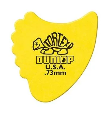 Dunlop 414R.73 Tortex Fins .73mm – Bag 72 Plectrum