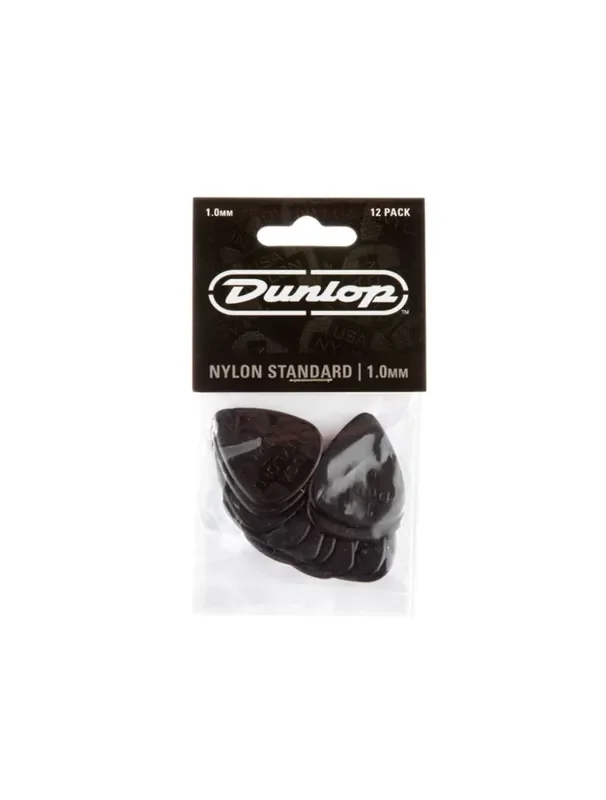 Dunlop 44P100 1.0 Nylon Standard Guitar Picks (12-Pack)