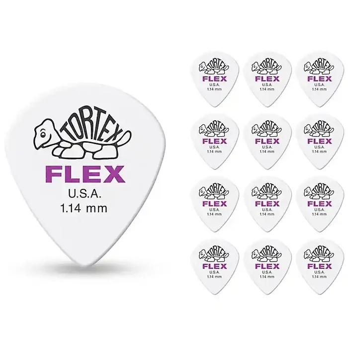 Dunlop 468 Tortex Flex Jazz III Picks 1.14 mm 12 Pack Guitar Center