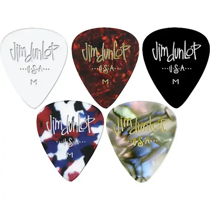 Dunlop Celluloid Classic Guitar Picks 1 Dozen Confetti Medium Guitar Center