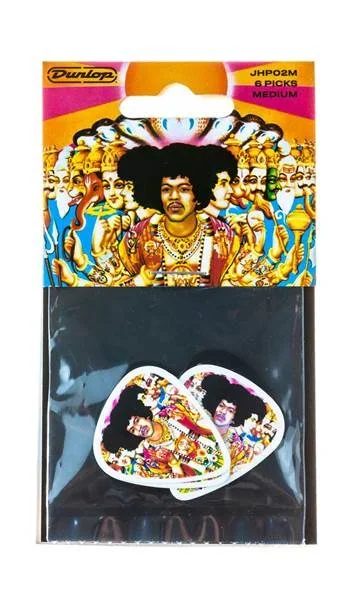 Dunlop Jimi Hendrix Bold as Love – Players Pack 6 Plectrums