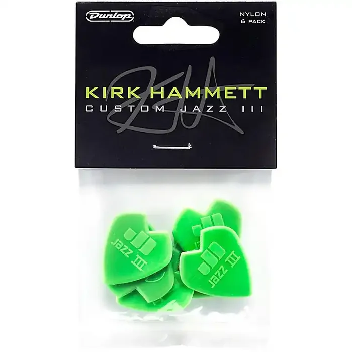 Dunlop Kirk Hammett Jazz Guitar Picks 6 Pack Guitar Center
