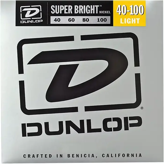 Dunlop Super Bright Nickel Light 4-String Bass Guitar Strings Guitar Center