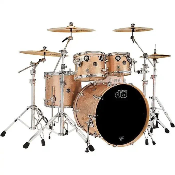 DW 4-Piece Performance Series Shell Pack with 22 in. Bass Drum Bermuda Sparkle Guitar Center