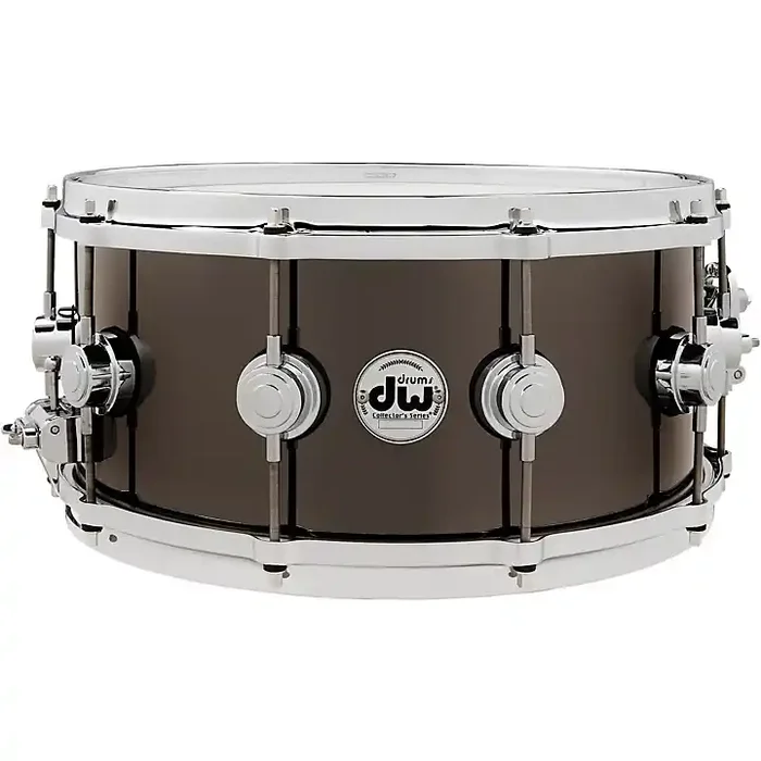 DW Collector‘s Series Black Nickel Over Brass Snare Drum With Die-Cast Hoops 14 x 6.5 in. Black Nickel Over Brass Guitar Center