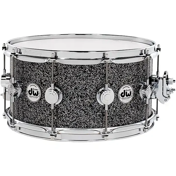 DW Collector‘s Series FinishPly Snare Drum Black Galaxy with Chrome Hardware 14×5.5 Guitar Center