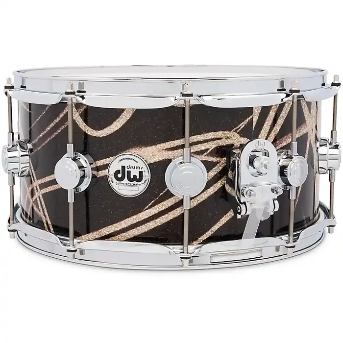 DW Collector‘s SSC Maple Finish Ply Snare Drum 14 x 6.5 in. Smoke Glass Contrail Finish Ply Guitar Center