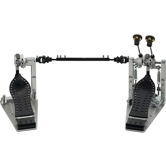 DW Colorboard Machined Chain Drive Double Bass Drum Pedal With Graphite Footboard Guitar Center