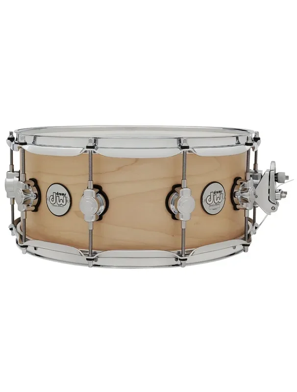 DW Design Series 6″x14″ Snare Drum – Natural Satin