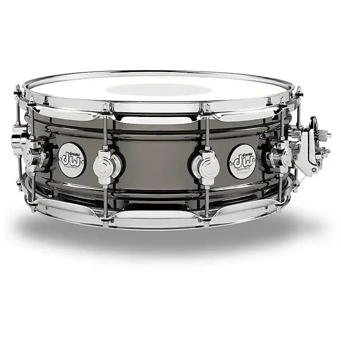 DW Design Series Black Nickel Over Brass Snare Drum 14×5.5 Inch Guitar Center