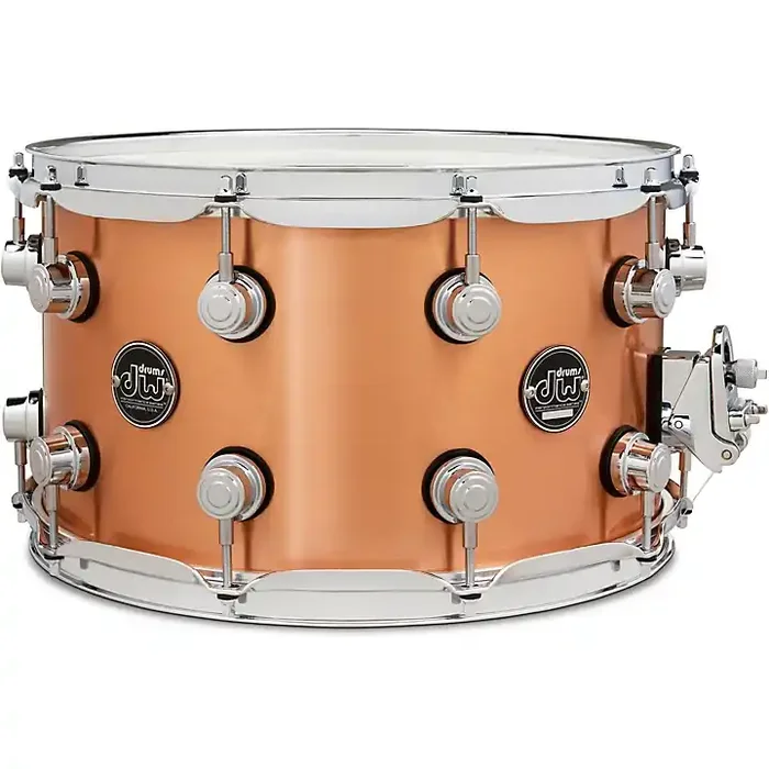 DW DW Performance Series 1 mm Polished Copper Snare Drum 14 x 8 in. Guitar Center