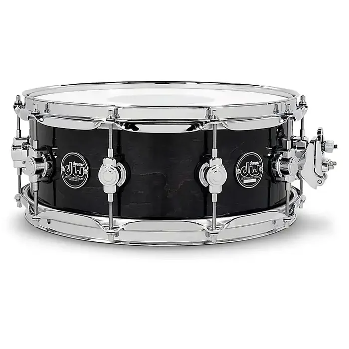 DW Performance Series Snare Drum 14 x 5.5 in. Ebony Stain Lacquer Guitar Center