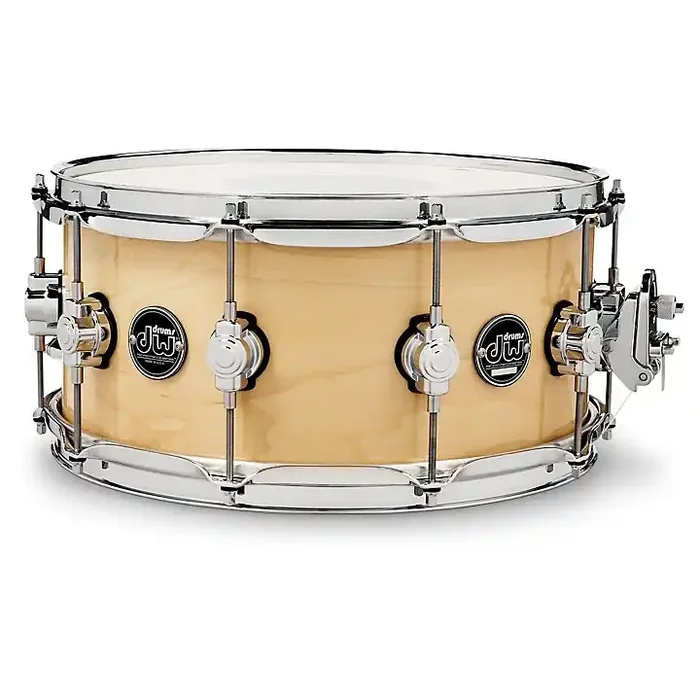 DW Performance Series Snare Drum 14 x 6.5 in. Natural Lacquer Guitar Center