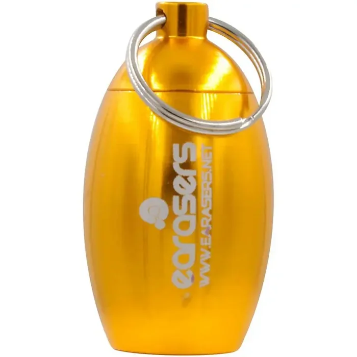 Earasers Ear Plug Carrying Case Gold Guitar Center