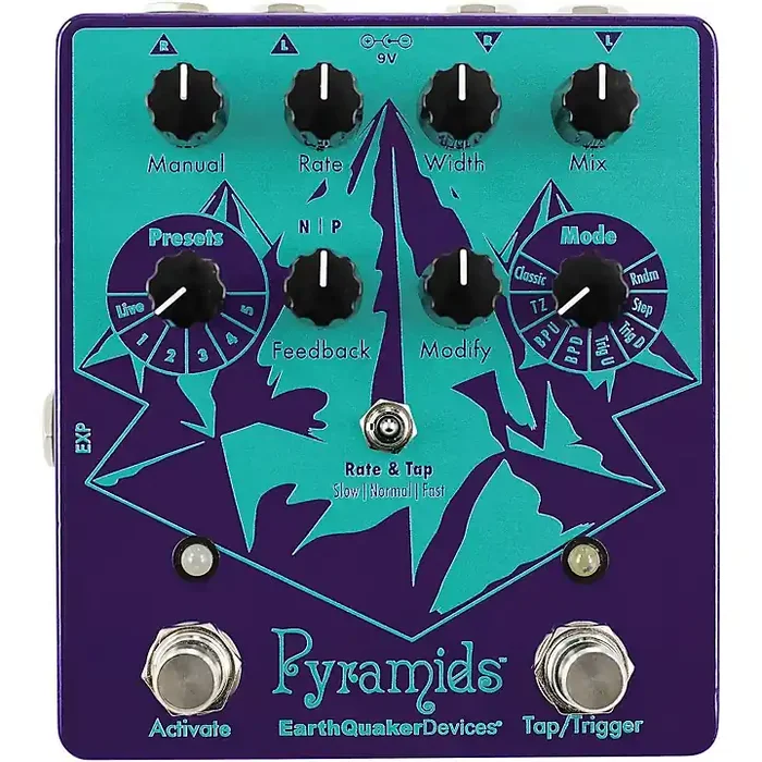 EarthQuaker Devices Pyramids Stereo Flanger Effects Pedal Guitar Center