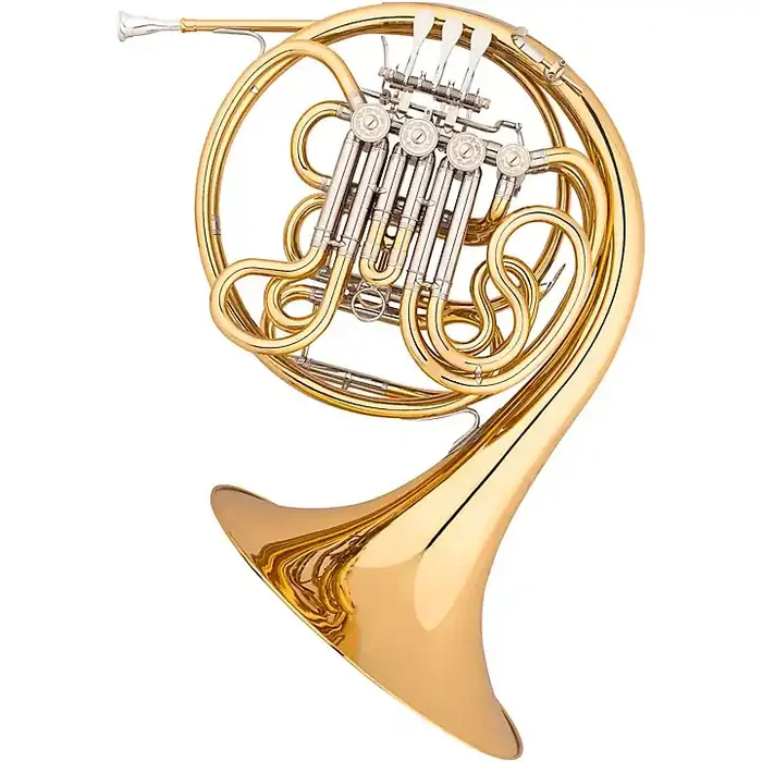Eastman EFH685G Performance Series Geyer-Knopf Double Horn with Fixed Bell Gold Brass Guitar Center