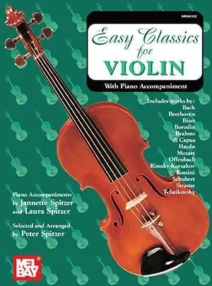 Easy Classics for Violin – With Piano Accompaniment