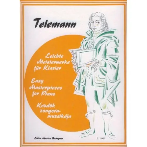 Easy Masterpieces for Piano (Telemann)