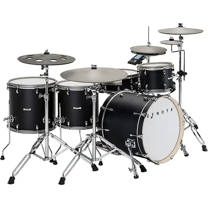 EFNOTE 7X Acoustic Designed Electronic Drum Set Black Oak Wrap Guitar Center