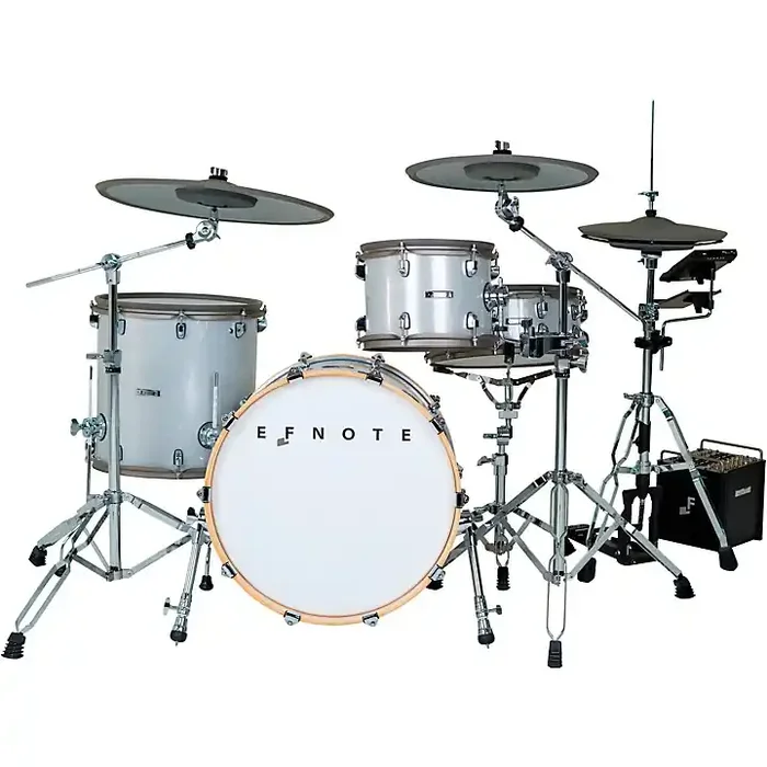 EFNOTE EF NOTE PRO 700 Standard Electronic Drum Kit White Sparkle Guitar Center