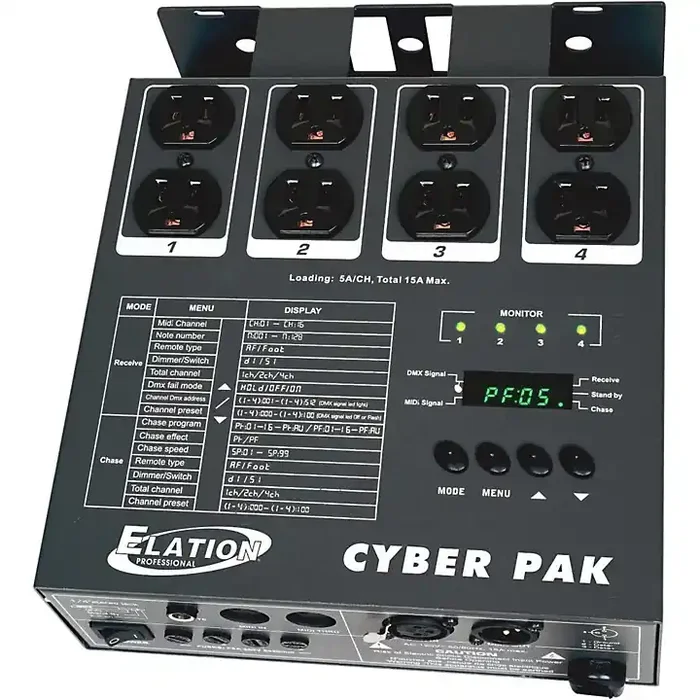 Elation CYBER PAK 4-Channel Dimmer Guitar Center