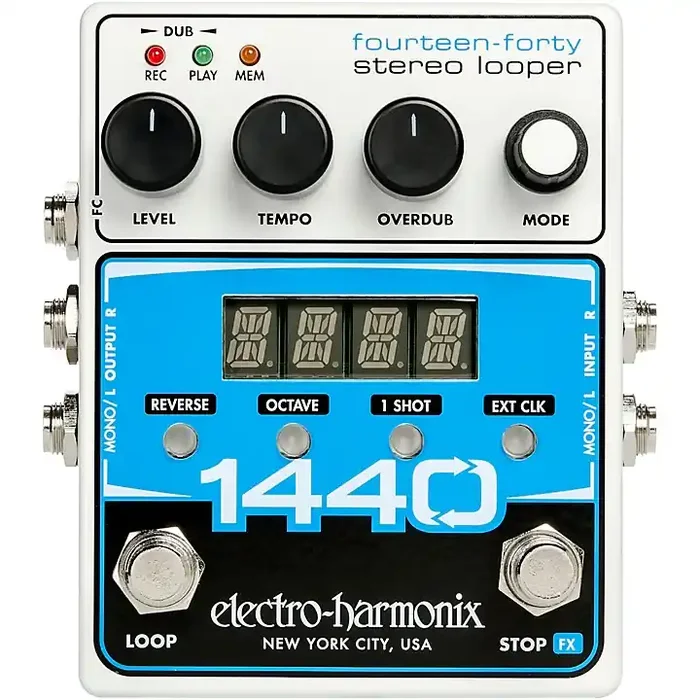 Electro-Harmonix 1440 Stereo Looper Pedal White Guitar Center