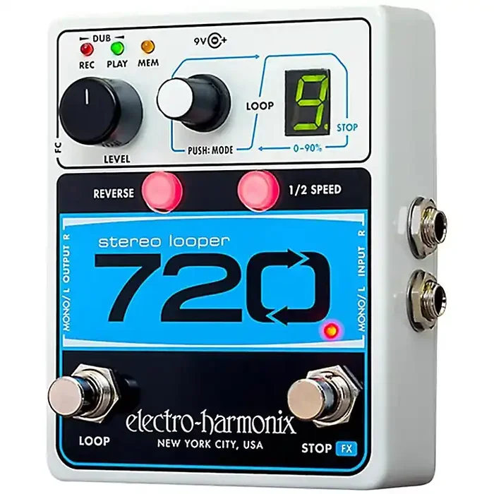 Electro-Harmonix 720 Stereo Looper Pedal Guitar Center
