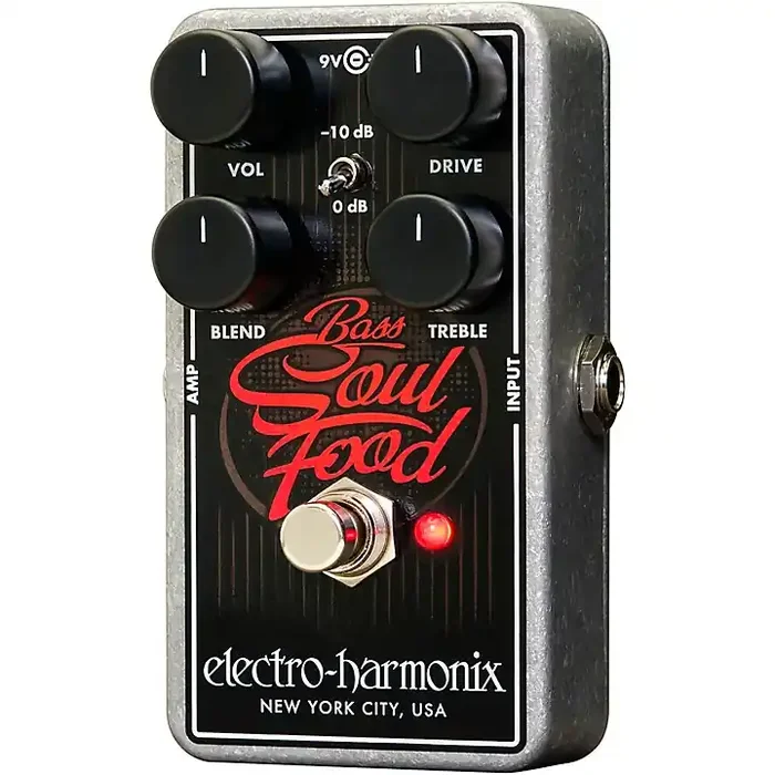 Electro-Harmonix Bass Soul Food Overdrive Effects Pedal Guitar Center